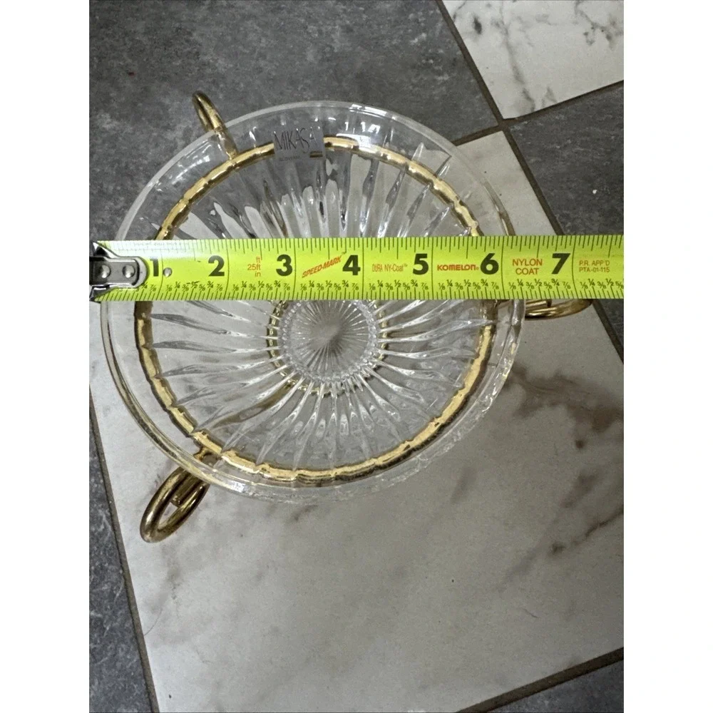 Mikasa Crystal Serving Bowl 6.5